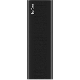 გარე მყარი დისკი Netac NT01ZSLIM-500G-32BK, 500GB, External SSD, 1.8", USB 3.2, Black